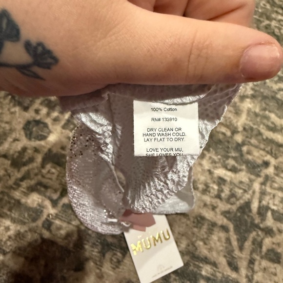 Show me your mumu crop top size small - Picture 5 of 5